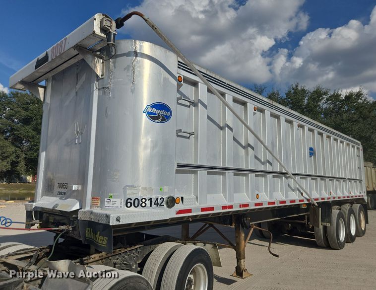 2008 AJR Rhodes AS3575-3 end dump trailer - DT4719