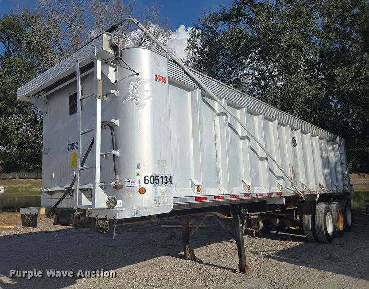 2006 Mac end dump trailer - DT4721