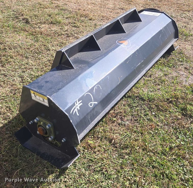 2025 Wolverine TL-12-72W skid steer tiller - DT4743