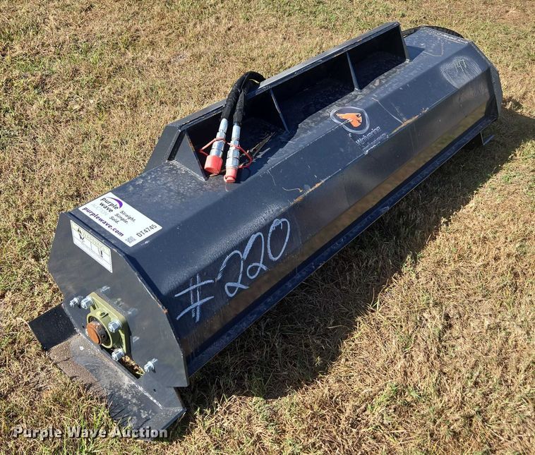 2026 Wolverine TL-12-72W skid steer tiller - DT4745