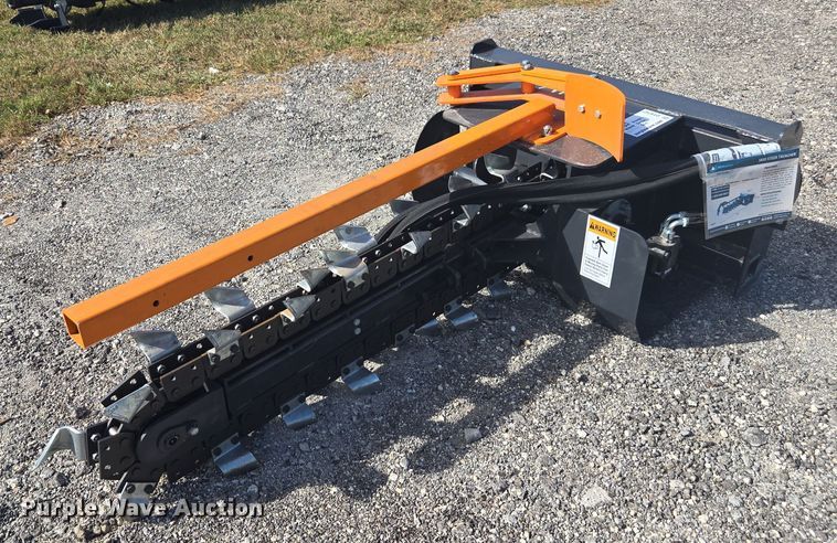 2025 Wolverine TCR-12-48H skid steer trencher - DT4747