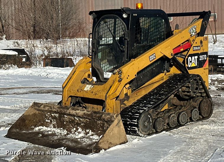 2015 Caterpillar 287D tracked skid steer loader - DT6469