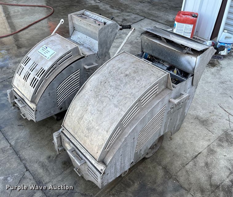 (2) Soff-cut concrete saws - DU0264