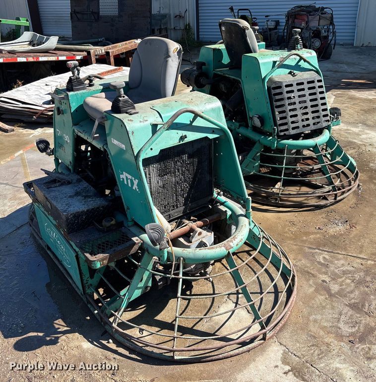 (2) MultiQuip HTX-44K-5 power trowels - DU0268