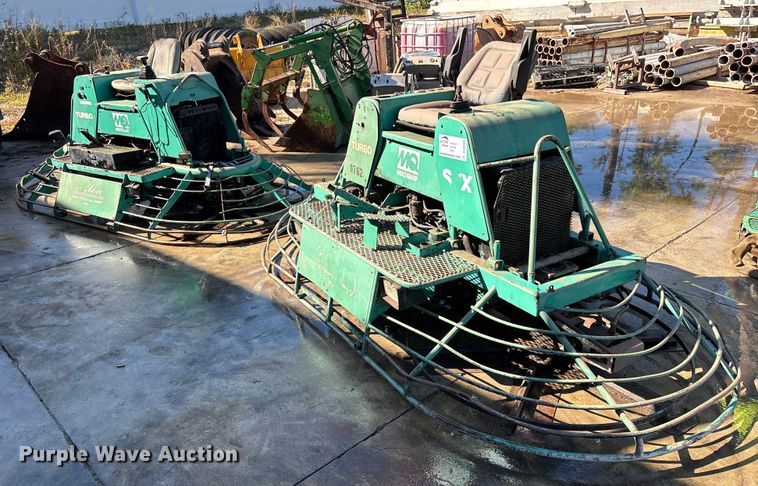 (2) MultiQuip power trowels - DU0269