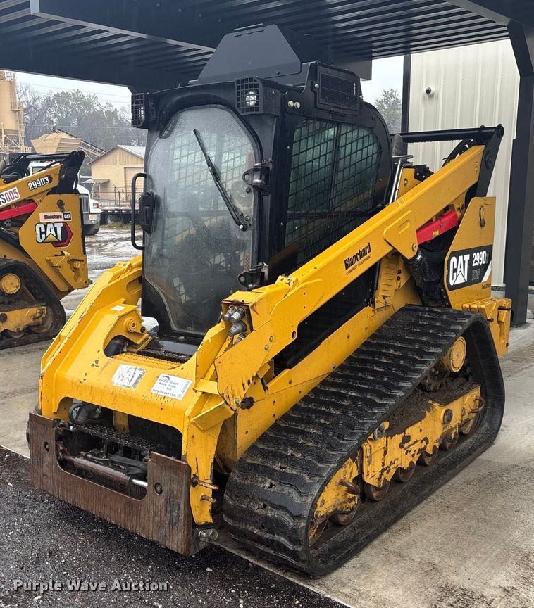 2018 Caterpillar 299D2XHP forestry tracked skid steer loader   - DU0302
