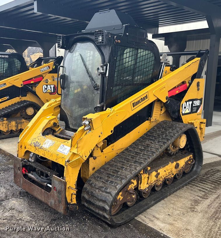 2017 Caterpillar 299D2XHP forestry tracked skid steer loader   - DU0303