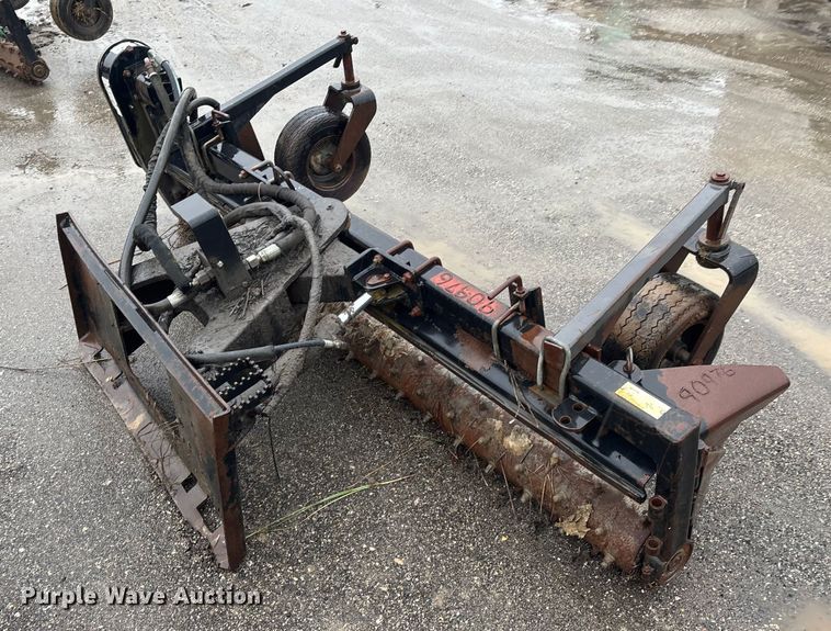 Harley M-8 skid steer landscape rake - DU0316