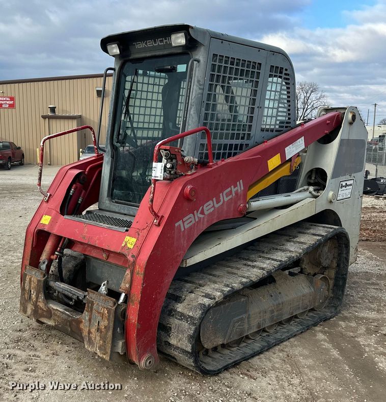 2015 Takeuchi TL12 tracked skid steer loader - DV0761