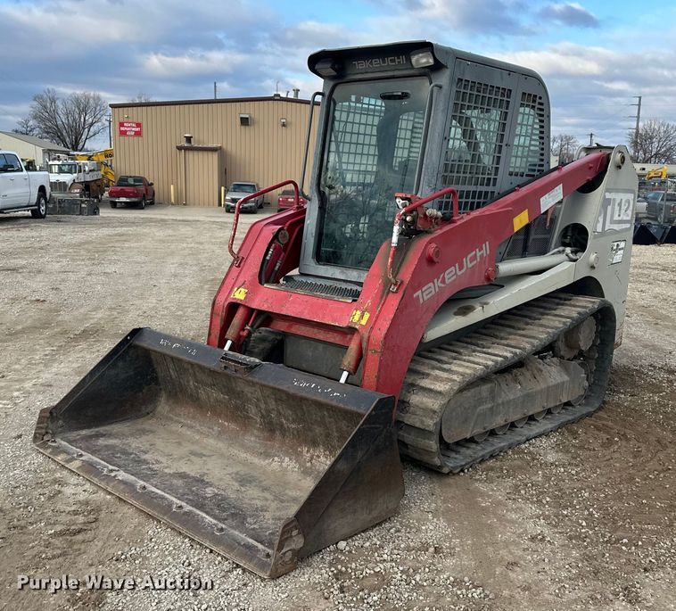 2013 Takeuchi TL12 tracked skid steer loader - DV0762