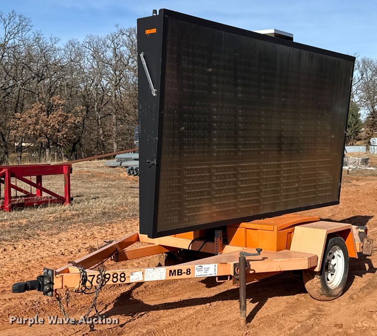 2008 Ver-Mac message board trailer - DW5196