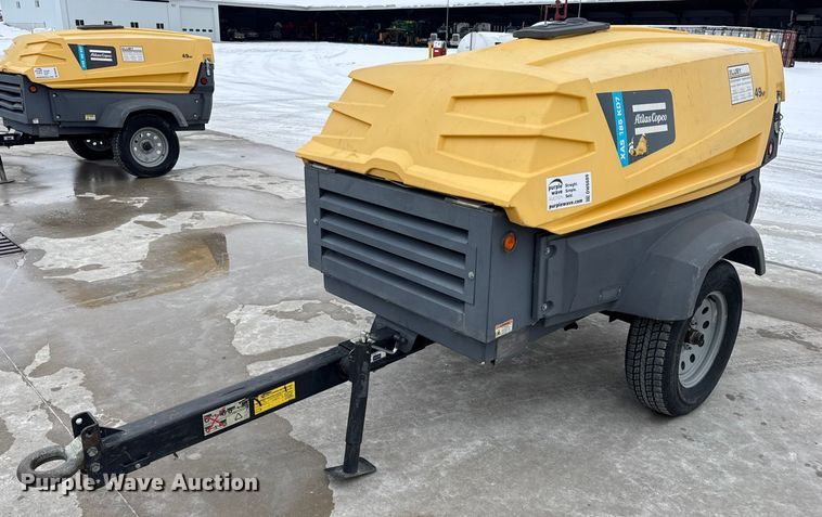2018 Atlas Copco XAS 185 KD7 PE T4F air compressor - DW6689