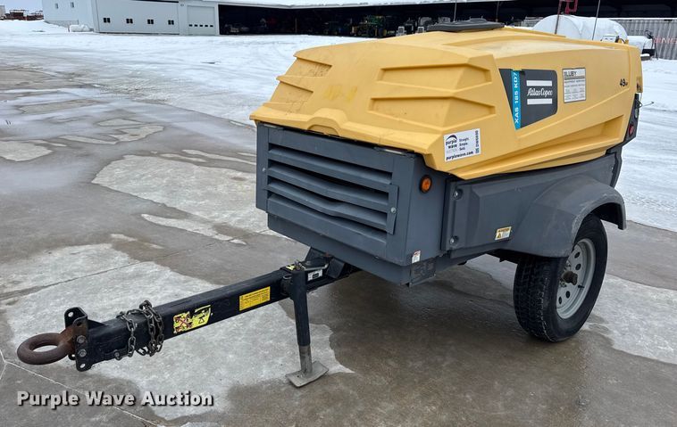 2018 Atlas Copco XAS 185 KD7 PE T4F air compressor - DW6690