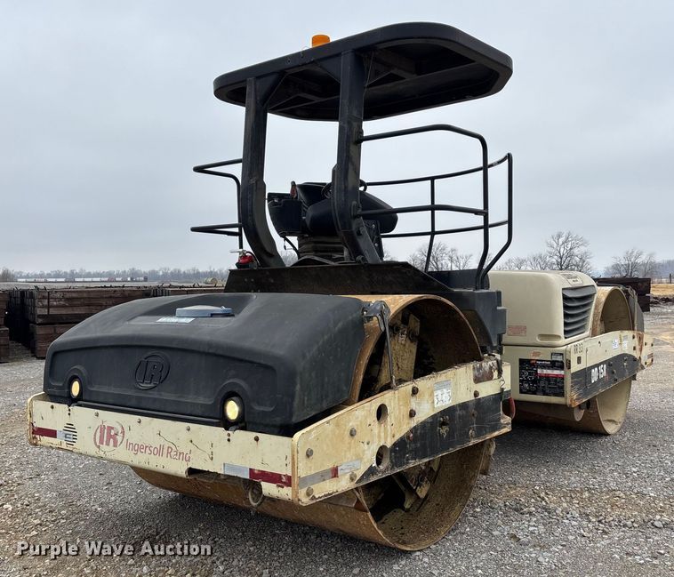 Ingersoll Rand DD158HFA double drum vibratory roller - DW7340