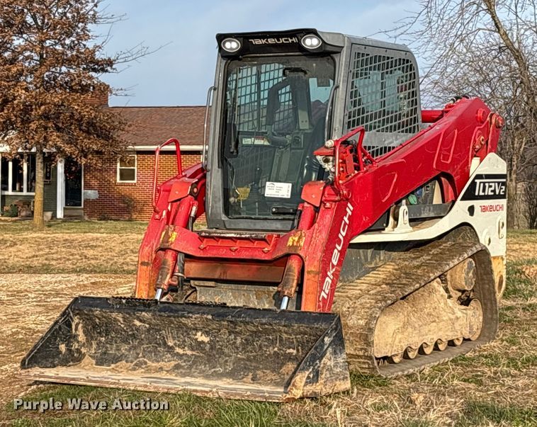 2021 Takeuchi TL12V2 tracked skid steer loader - DW7341