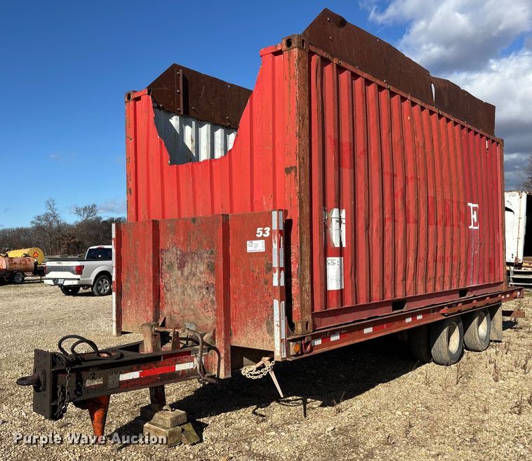 1999 Trail King TK20-2400 flatbed trailer - DW7345