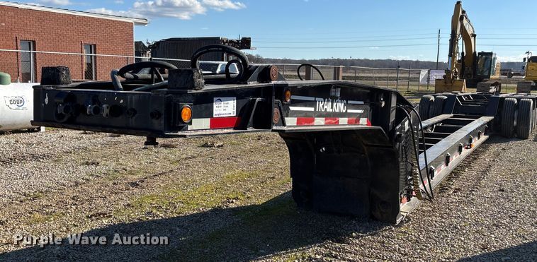 1991 Trail King lowboy equipment trailer - DW7347