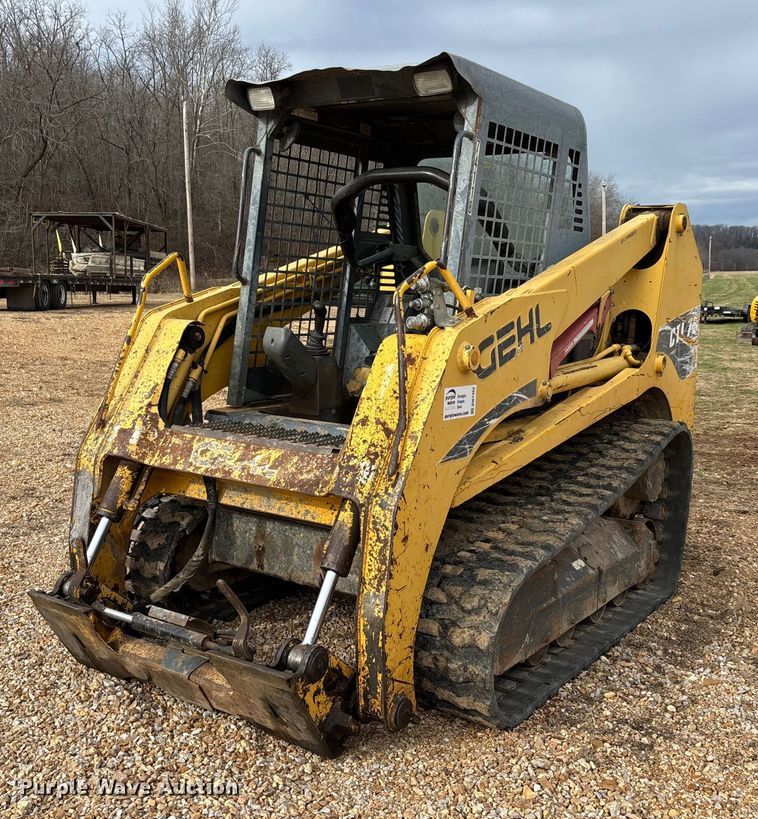 Gehl Tracked Skid Steer Loader For Sale | Purple Wave Auction
