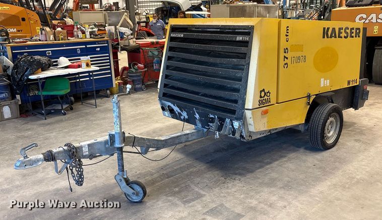 2015 Kaeser M114 air compressor - DX5916