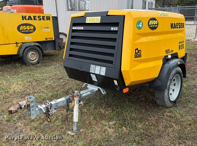 2022 Kaeser M55 PE air compressor - DX5919