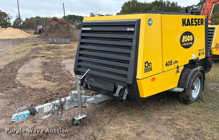2022 Kaeser M118 air compressor - DX5920