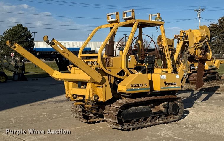 1994 Vermeer Flextrak FLX75 vibratory cable plow - EA2066