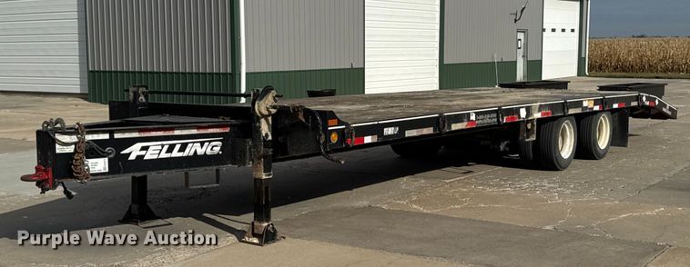 2015 Felling FT-30-2 LP equipment trailer - EA2073