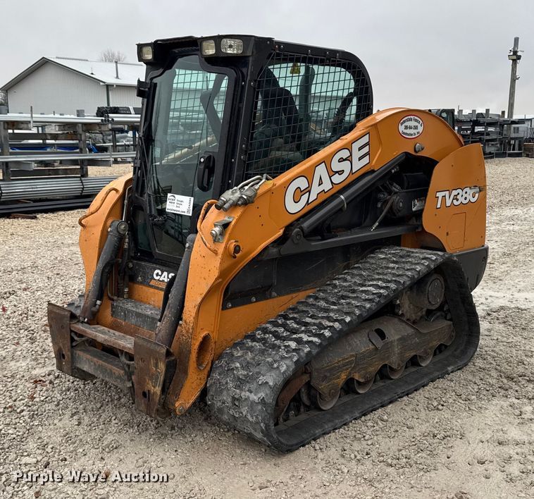 2019 Case TV380 tracked skid steer loader - EA2084