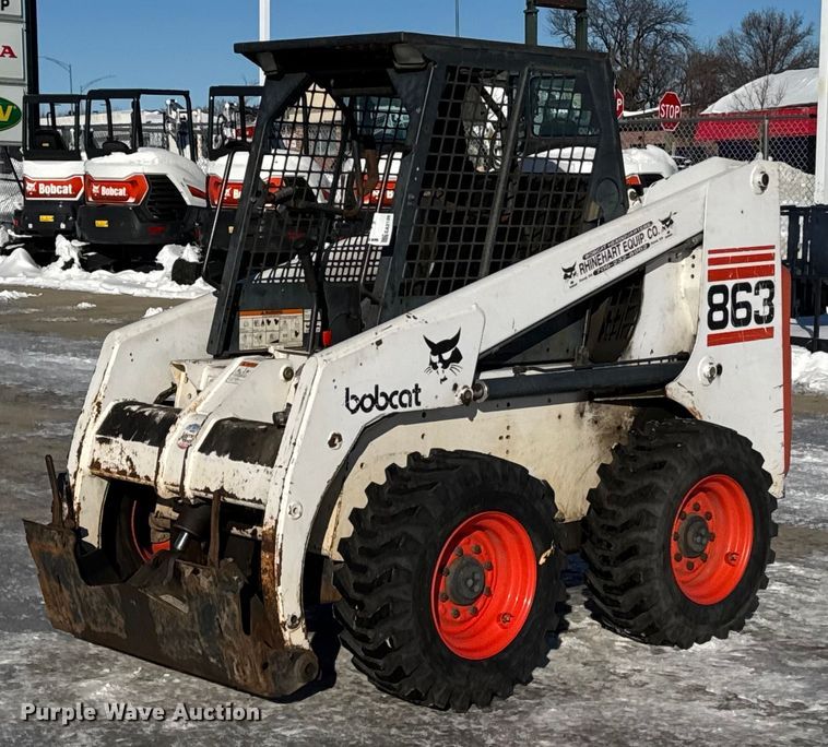 1998 Bobcat 863 skid steer loader - EA2139