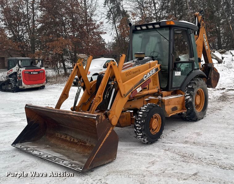 2001 Case 580 Super M backhoe - EA2140