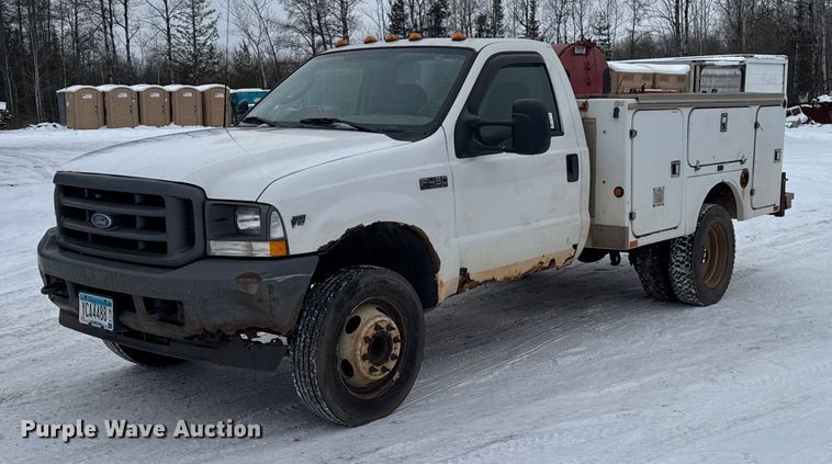 2003 Ford F450 Super Duty utility / service truck - EA2143