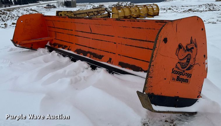 Scoopdogg 215" W snow pusher - EA2166