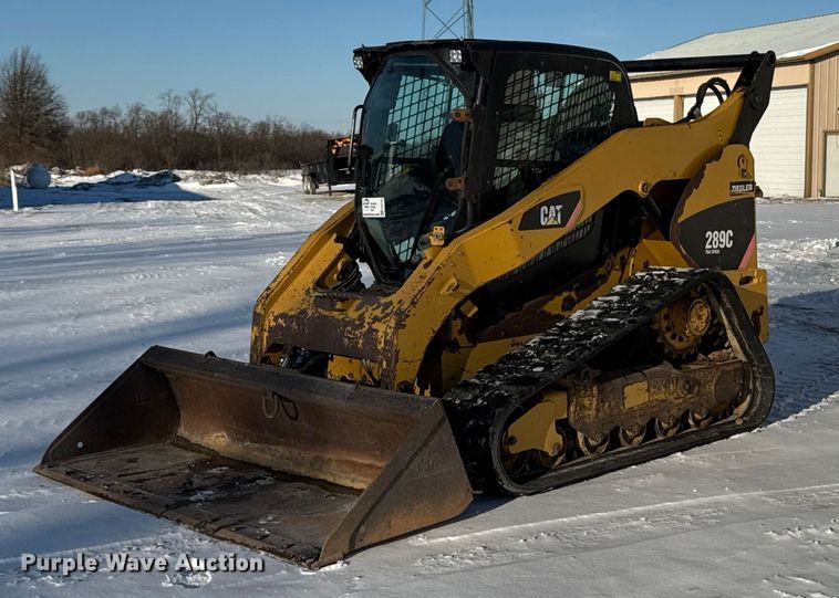 2011 Caterpillar 289C tracked skid steer loader - EA2183