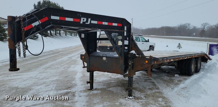 2011 PJ FD252  equipment trailer - EA2777