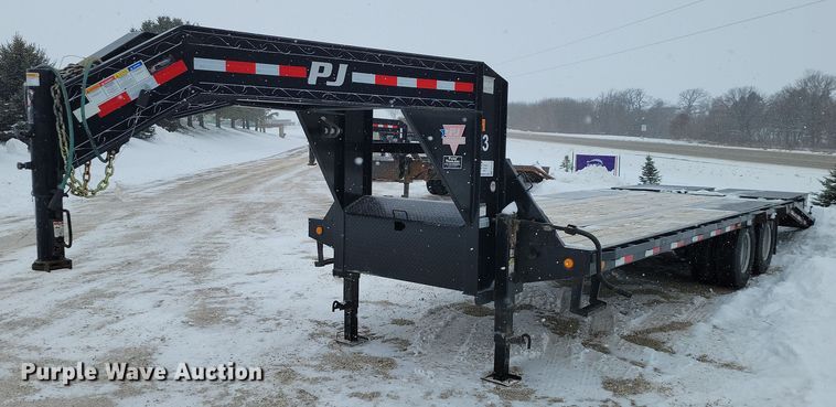 2020 PJ LD252 equipment trailer - EA2778