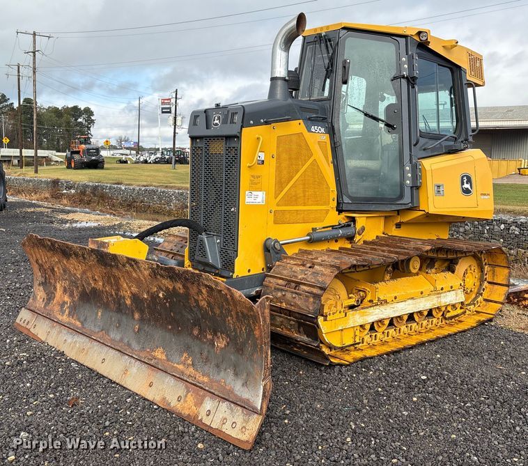 2019 John Deere 450K LGP dozer - EA7120