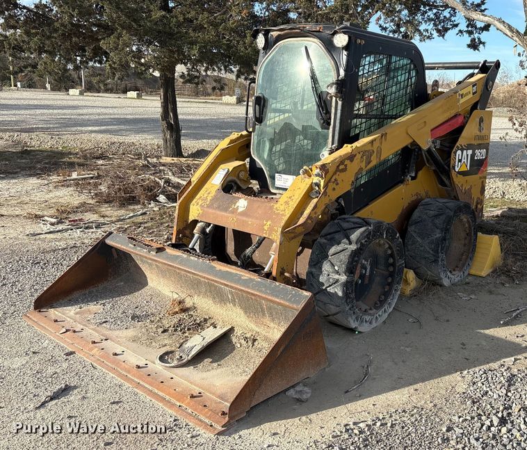 2018 Caterpillar 262D skid steer loader - EA7867