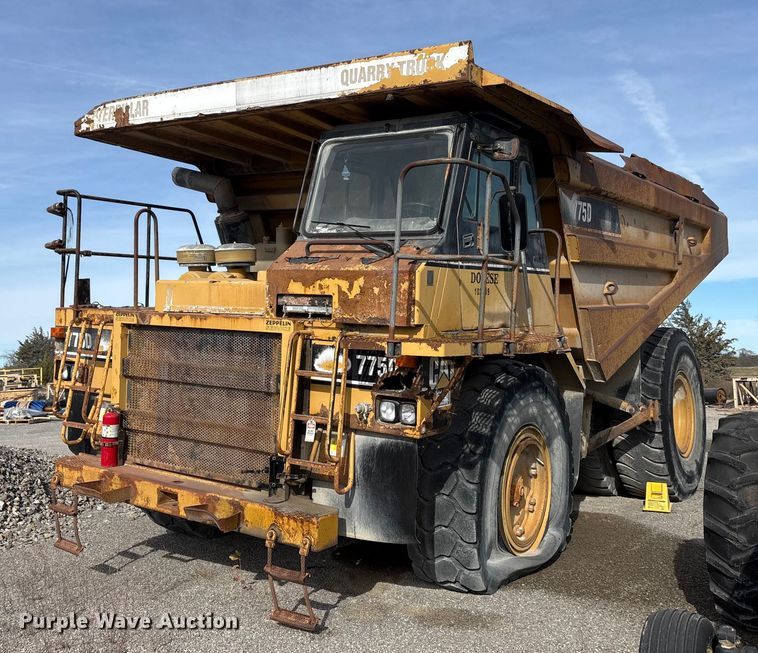 1997 Caterpillar 775D haul truck - EA7869