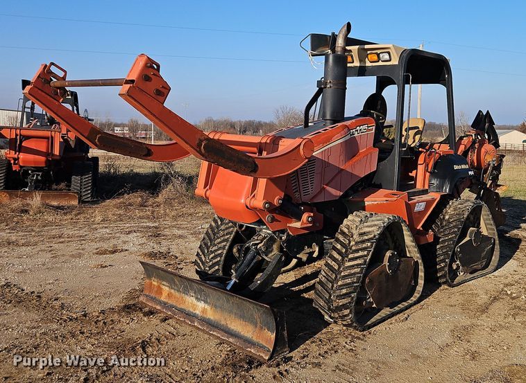 2010 Ditch Witch RT115 Quad vibratory cable plow - EB8467