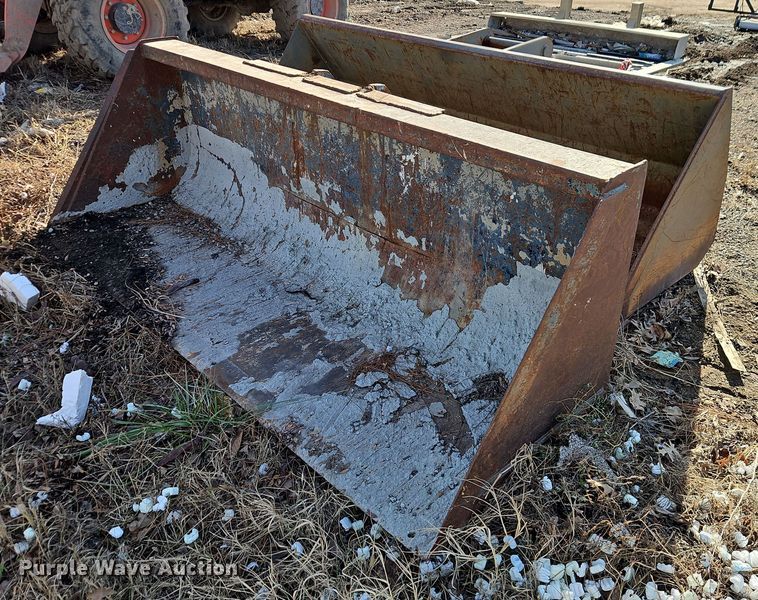 (2) telehandler buckets - EB8476