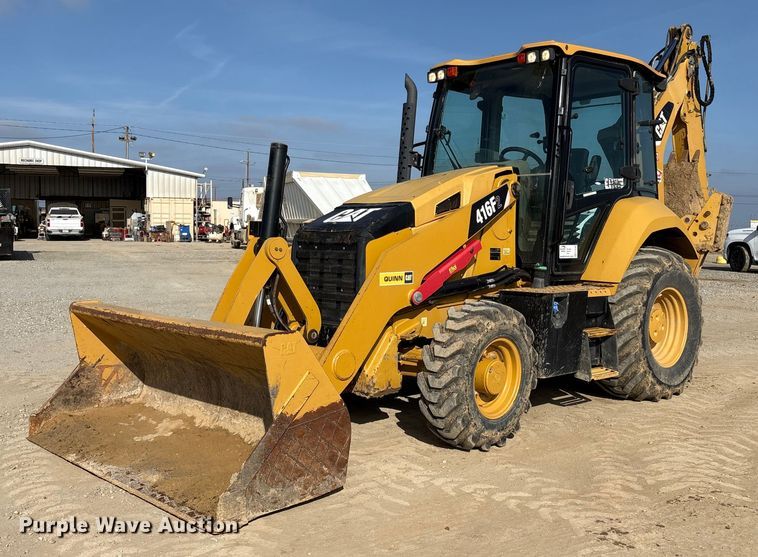 2015 Caterpillar 416F2 backhoe - EC8160
