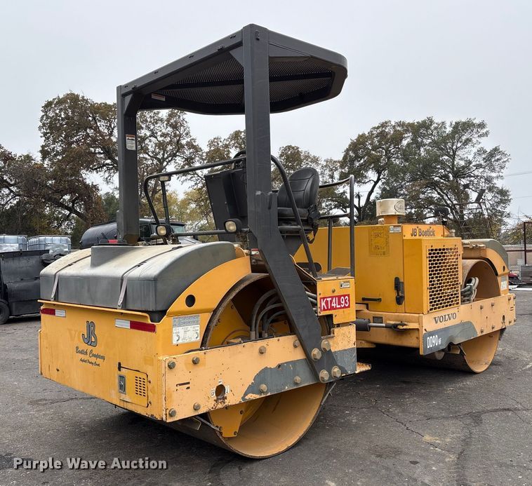 2012 Volvo DD9OHF double drum vibratory roller - EC8175
