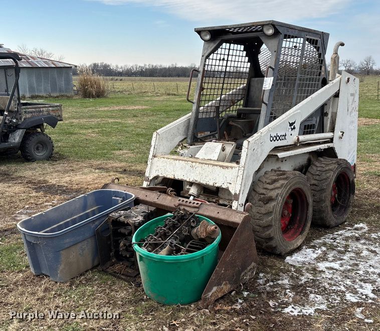 1993 Bobcat 742B skid steer loader - ED2427