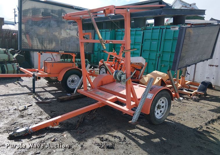 2013 Wanco WTSP arrow board trailer - EE4953