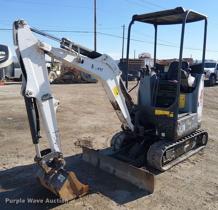 2016 Bobcat E20 mini excavator - EE5022