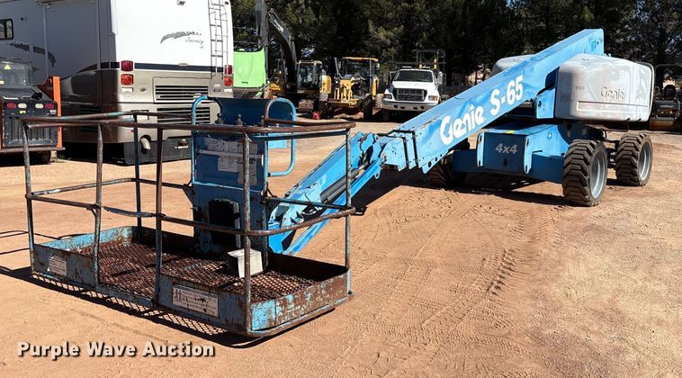 2008 Genie S-65 boom lift - EF6214