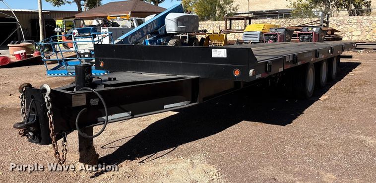 2006 Load king 253 TT tilt deck equipment trailer - EF6217