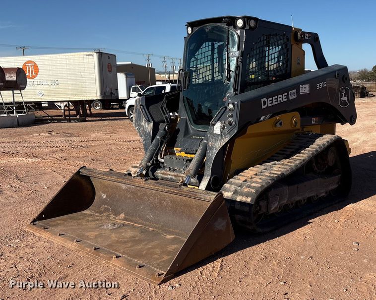 2020 John Deere 331G tracked skid steer loader - EF6242