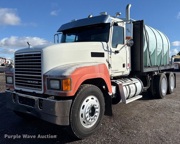 2012 Mack CHU613 flatbed truck - EG1742