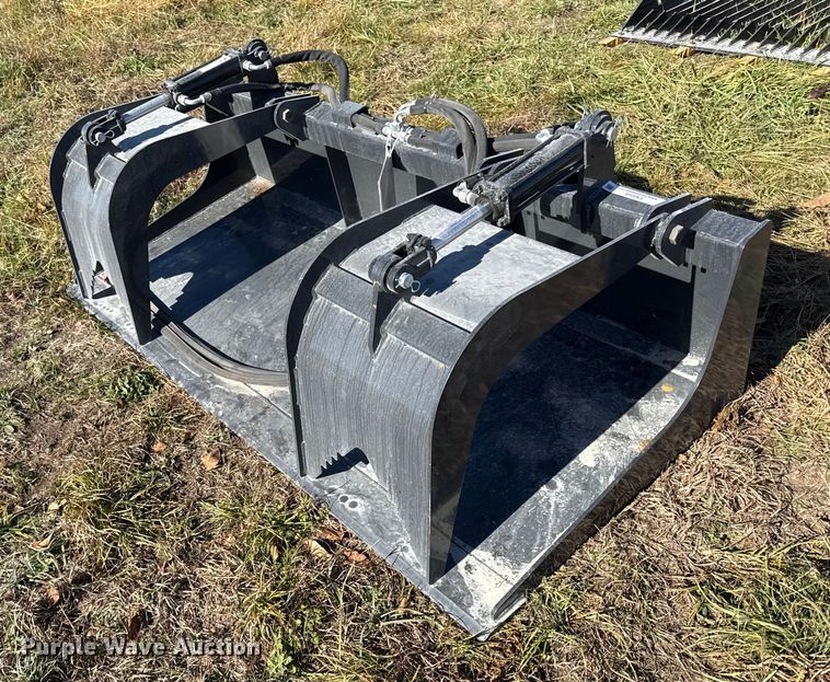 2025 Wolverine GB-11-72W skid steer grapple bucket - EN0059